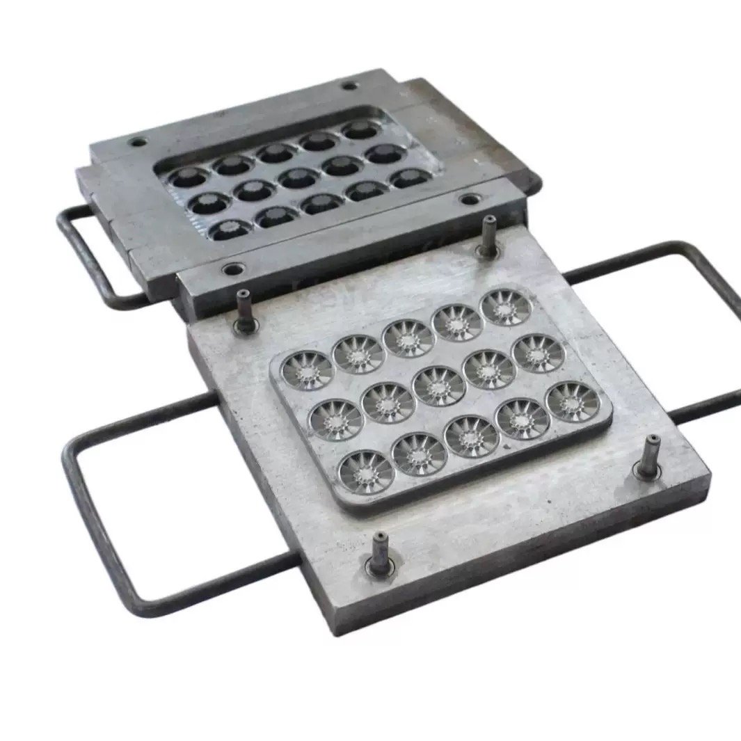 Silicone mold tooling used in custom component manufacturing