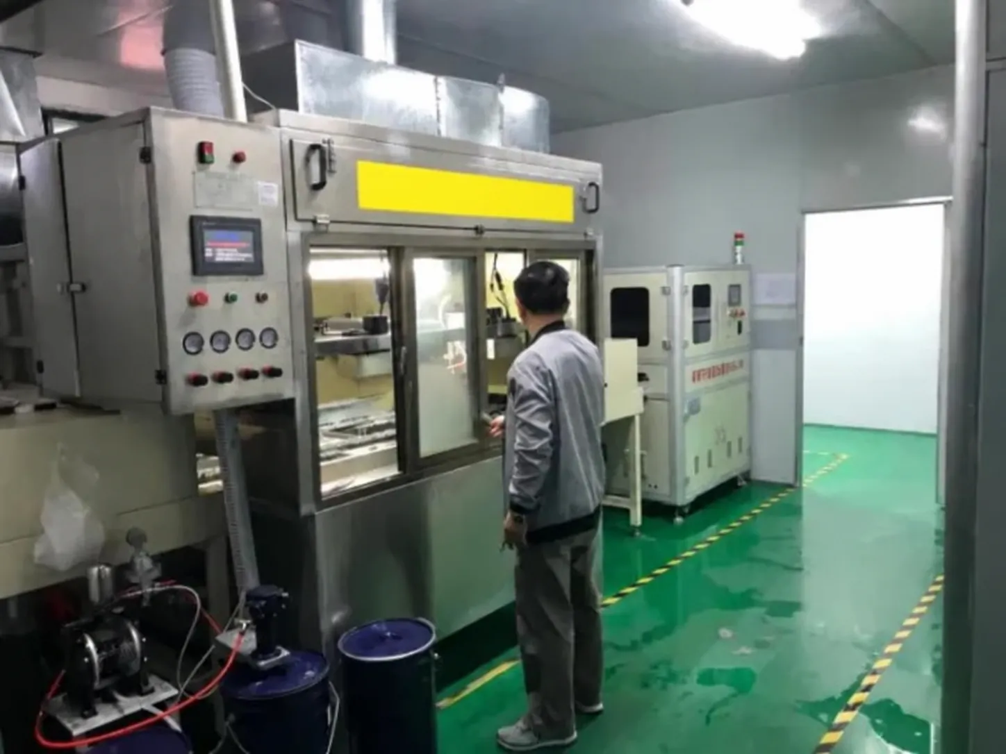 Laser engraving equipment for silicone component markings