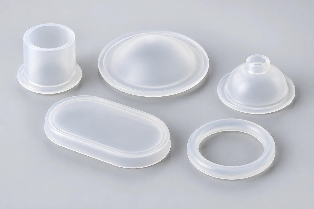 Representative molded component shapes